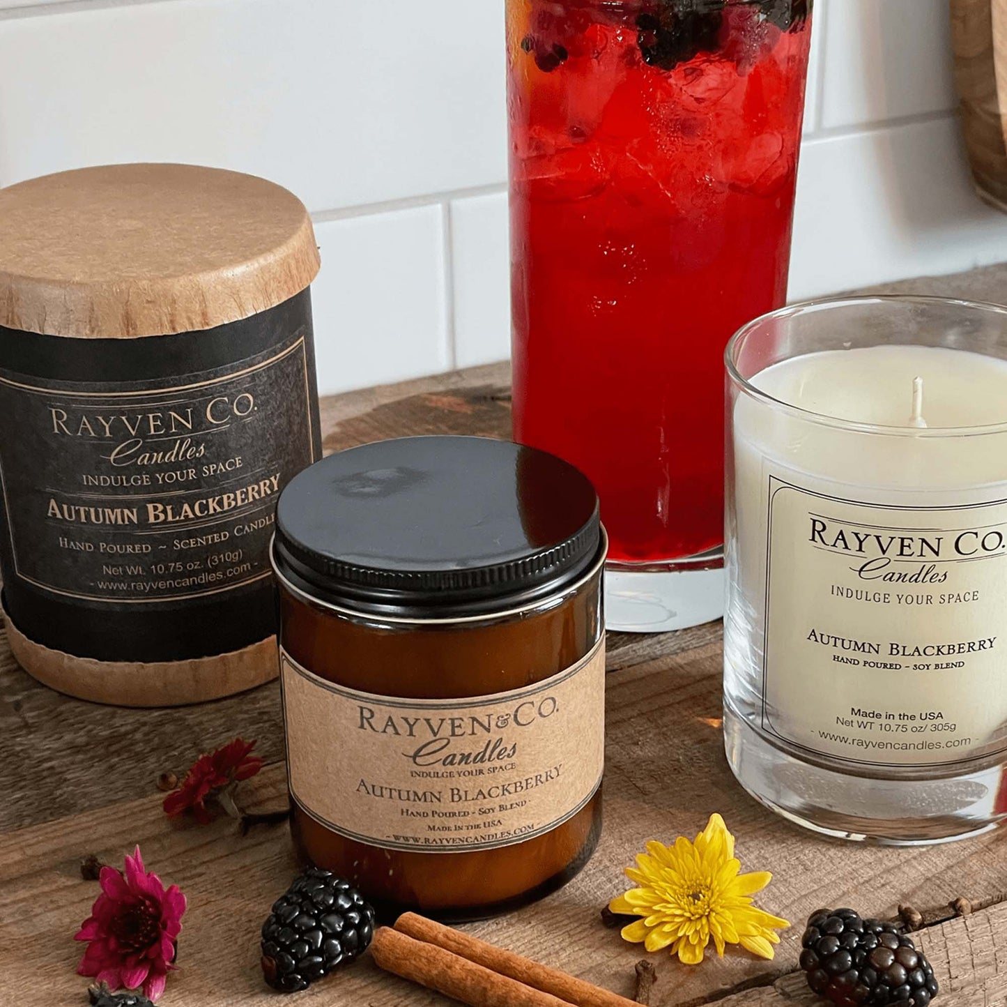 Autumn Blackberry Candle
