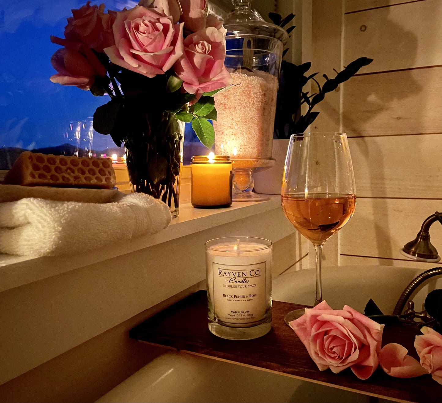 Rayven & Co. Luxury Scented Candles featuring Long Lasting, Strong Burning Fragrances for Your Home