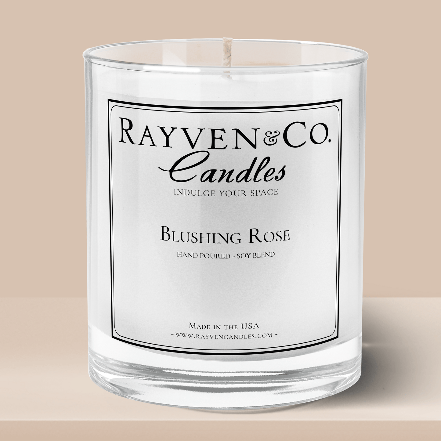 Rose Candle 11oz Jar, perfect rose candle scent