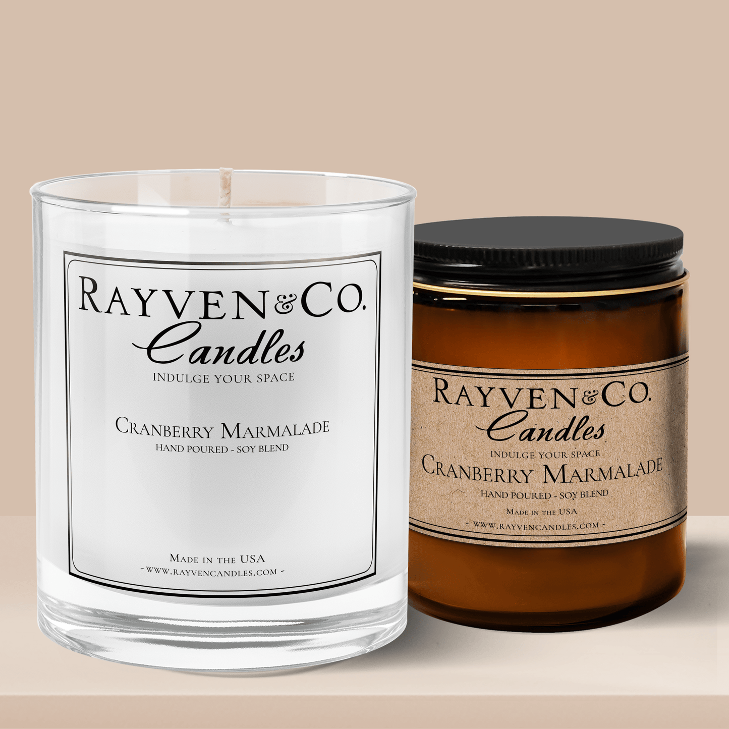 Cranberry Candle