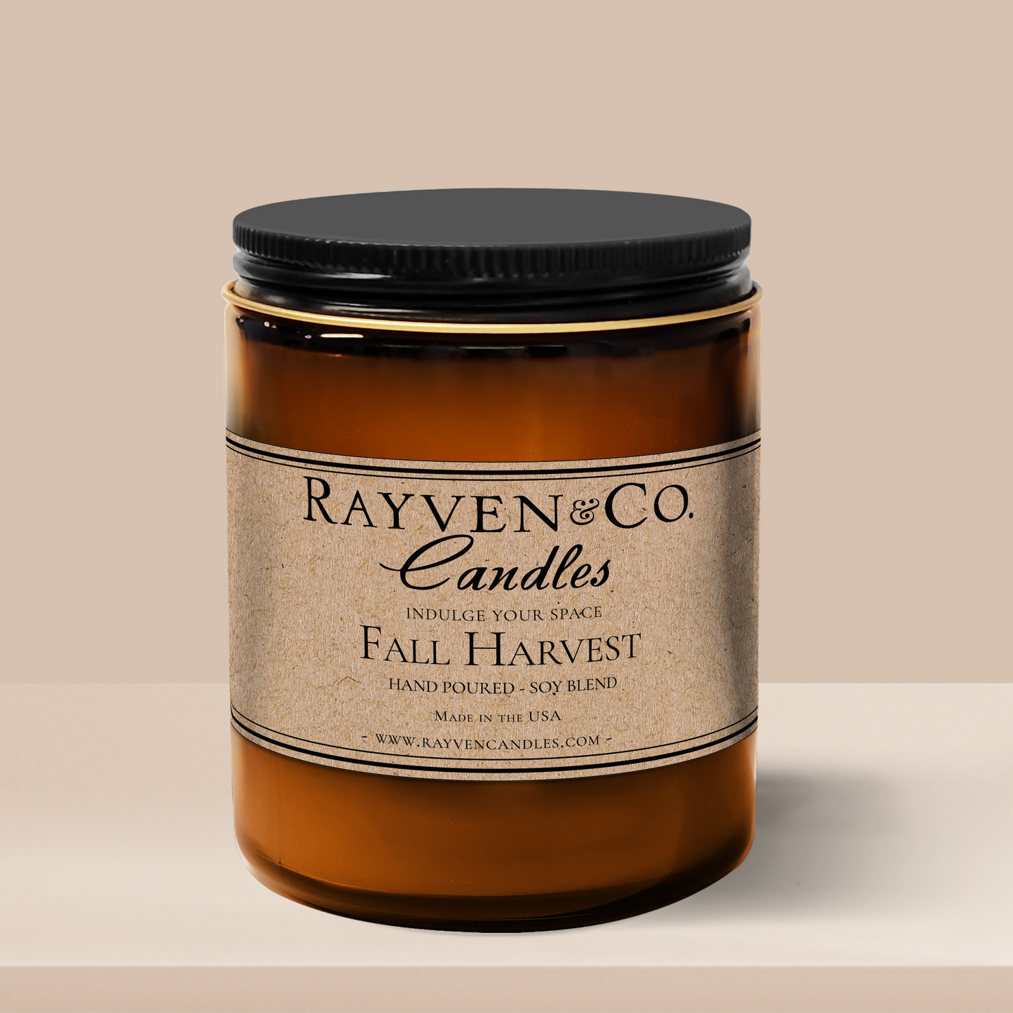 Fall Harvest Candle the smells like going for a hike in the fall