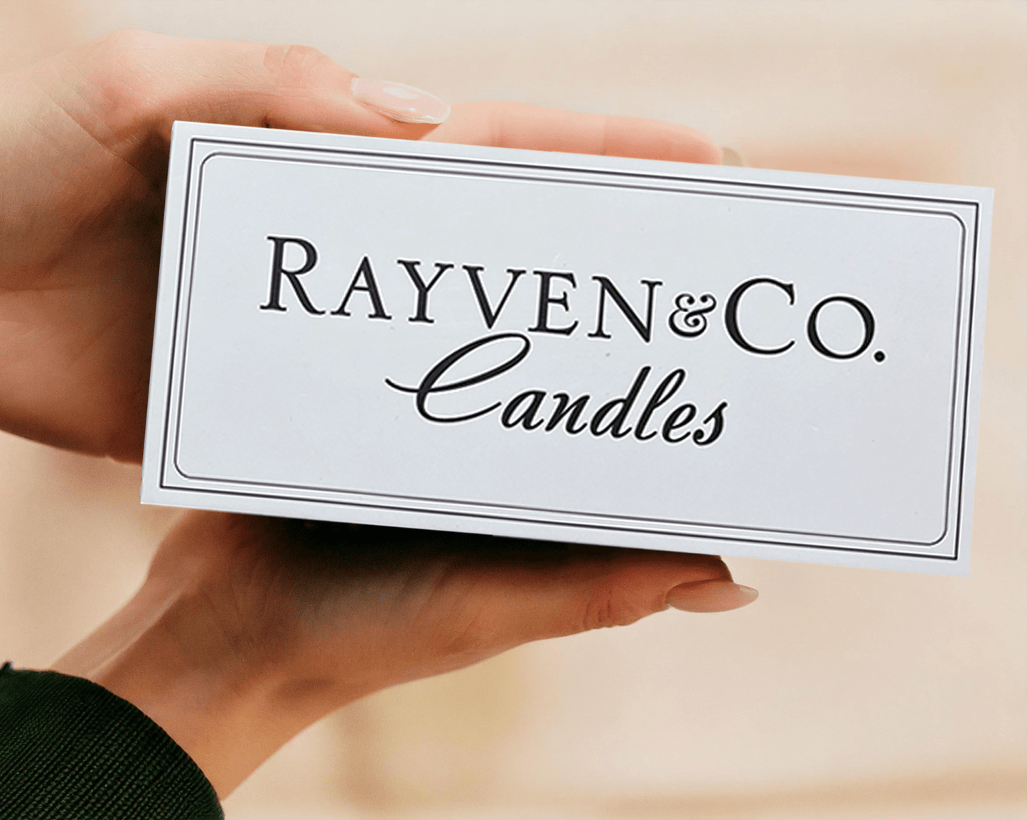 Luxury Candles Gift Set Elegant Box Great Strong Fragrances