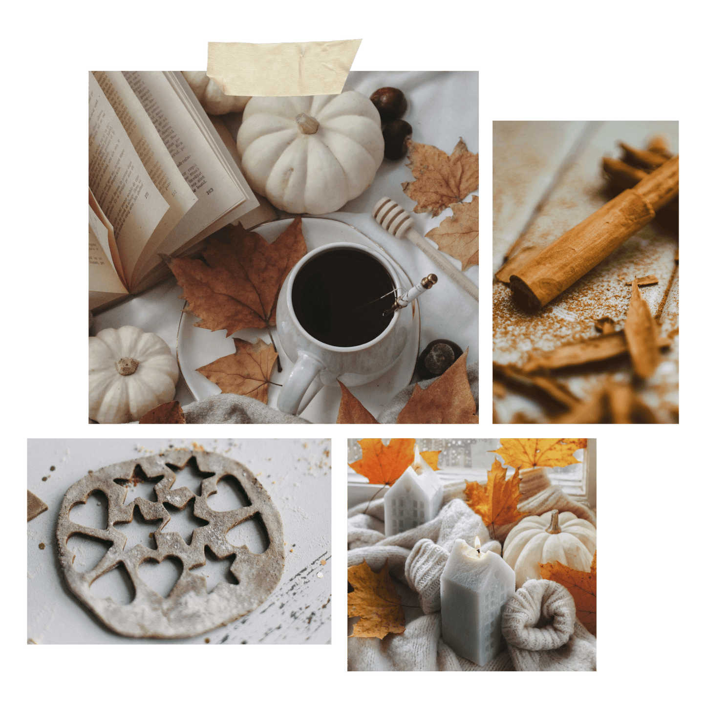 White Pumpkin Scented Candle, perfect for halloween