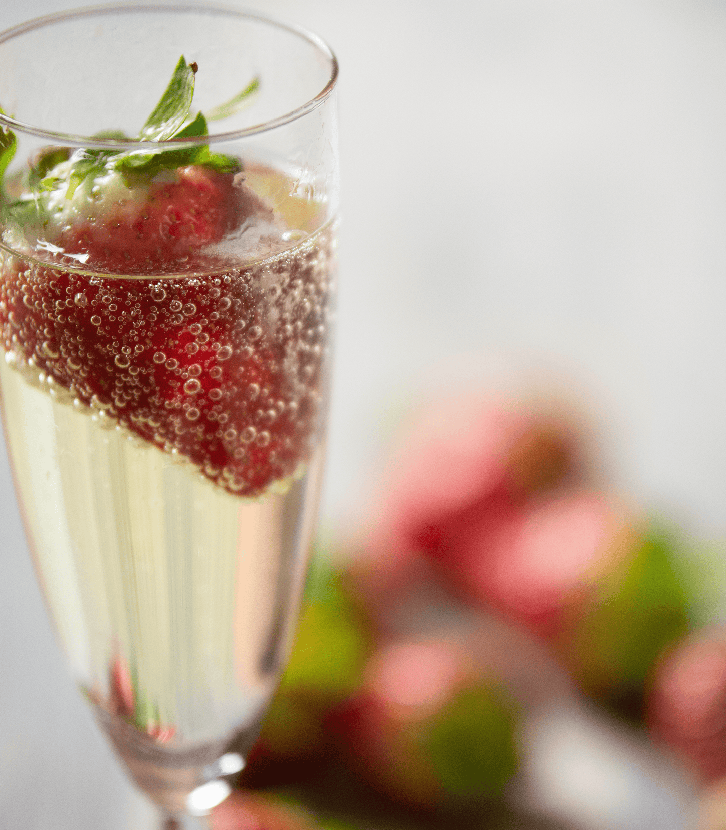 Candles that smell like berries and champagne