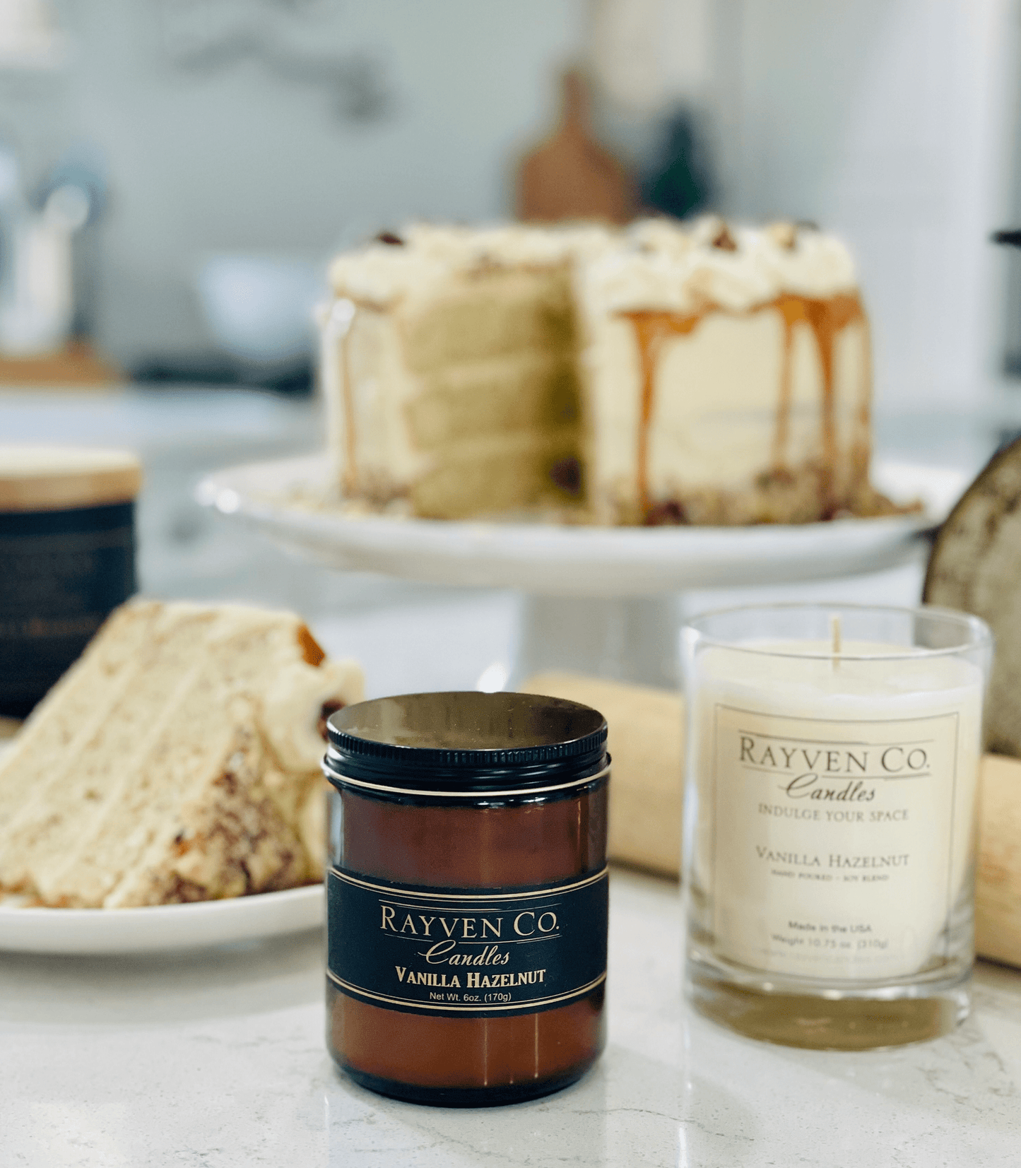 Cozy Vanilla Candle For Fall