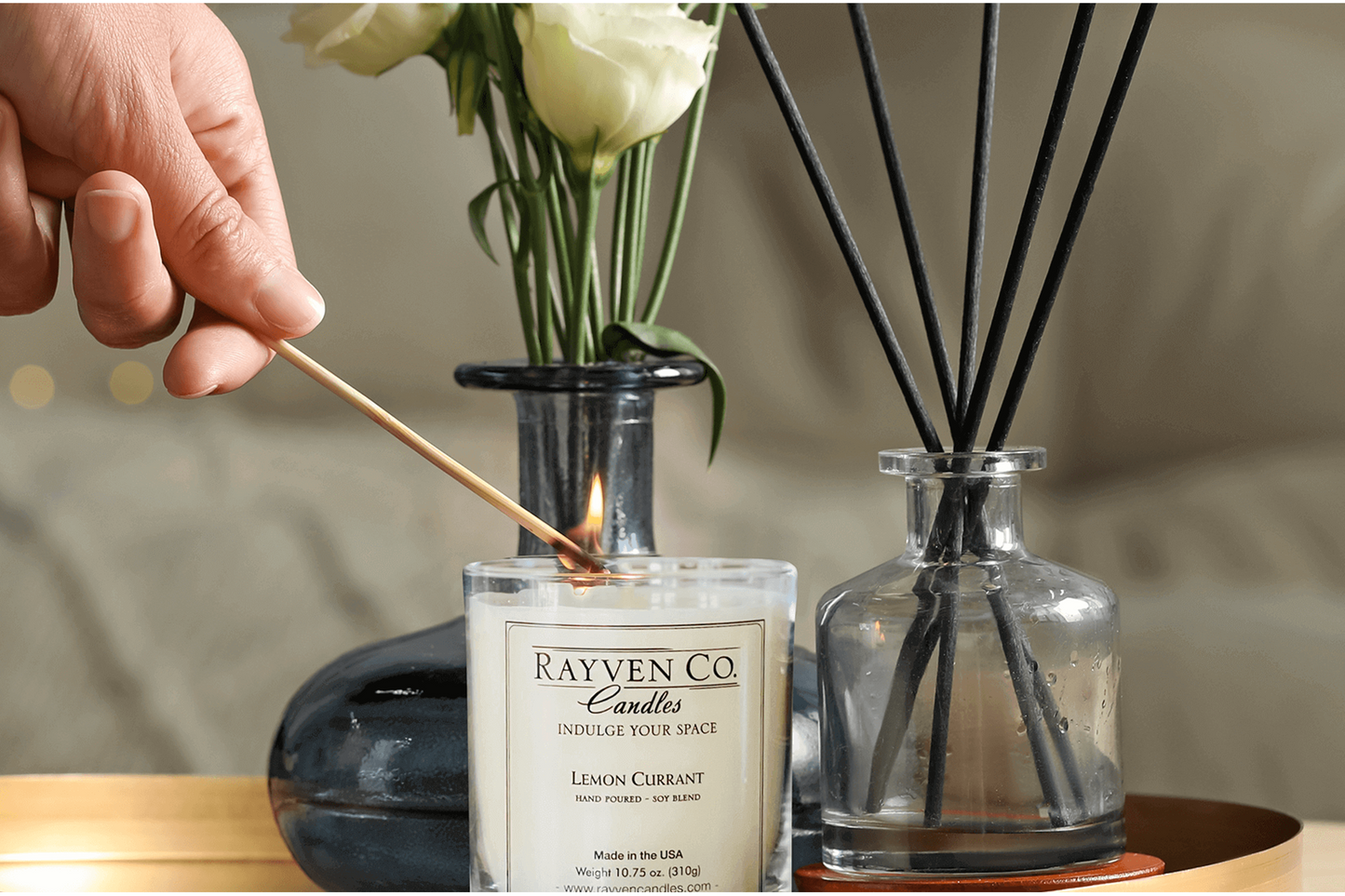 strong luxury candles, clean burning candles