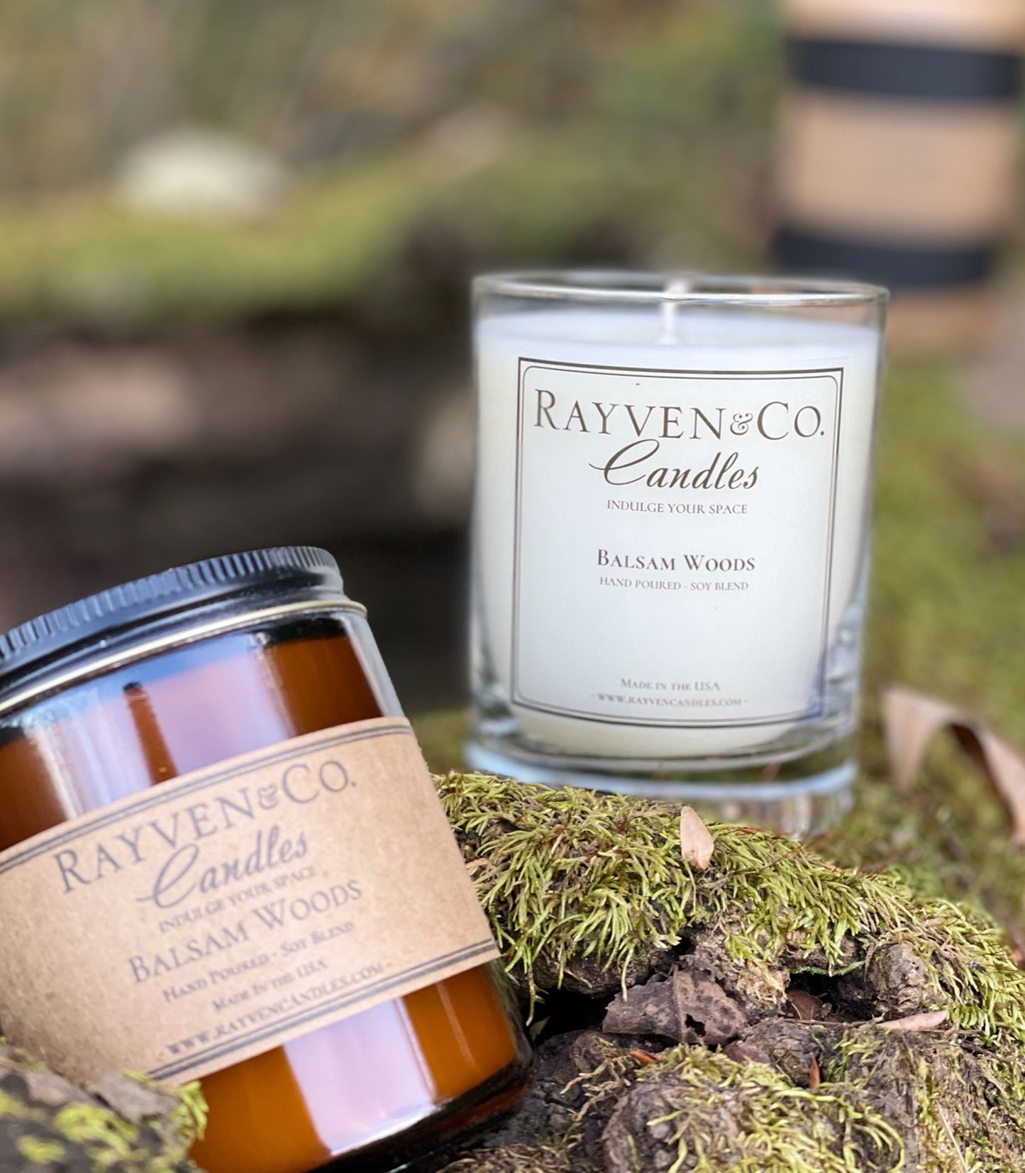 Balsam Scented Candles that smell like Balsam Woods