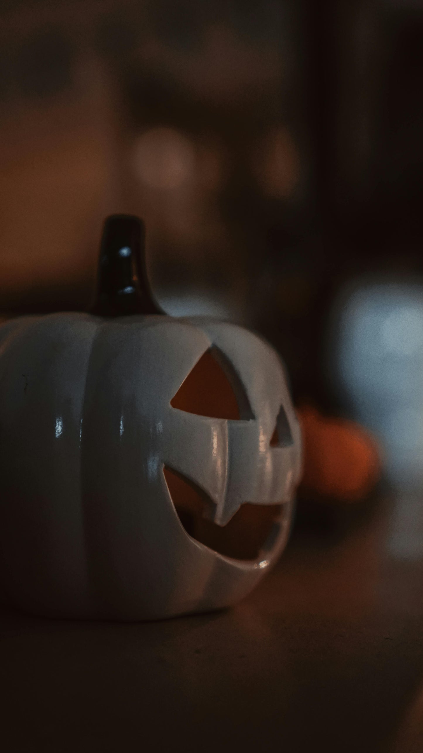 Pumpkin Halloween Candle