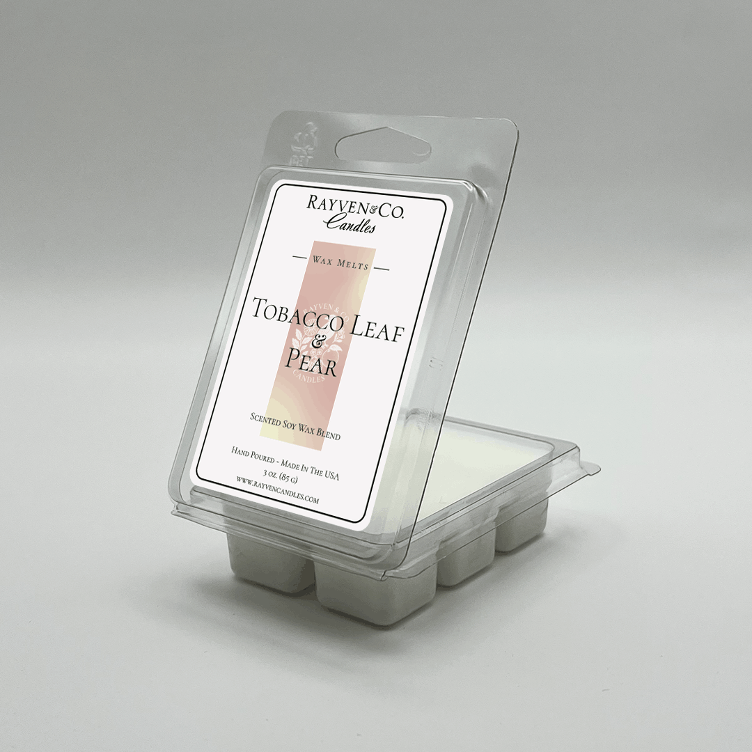 tobacco wax melts Sweet Leaves Melt Simply snap off your desired amount of cubes Bergamot Tobacco Wax Melt |