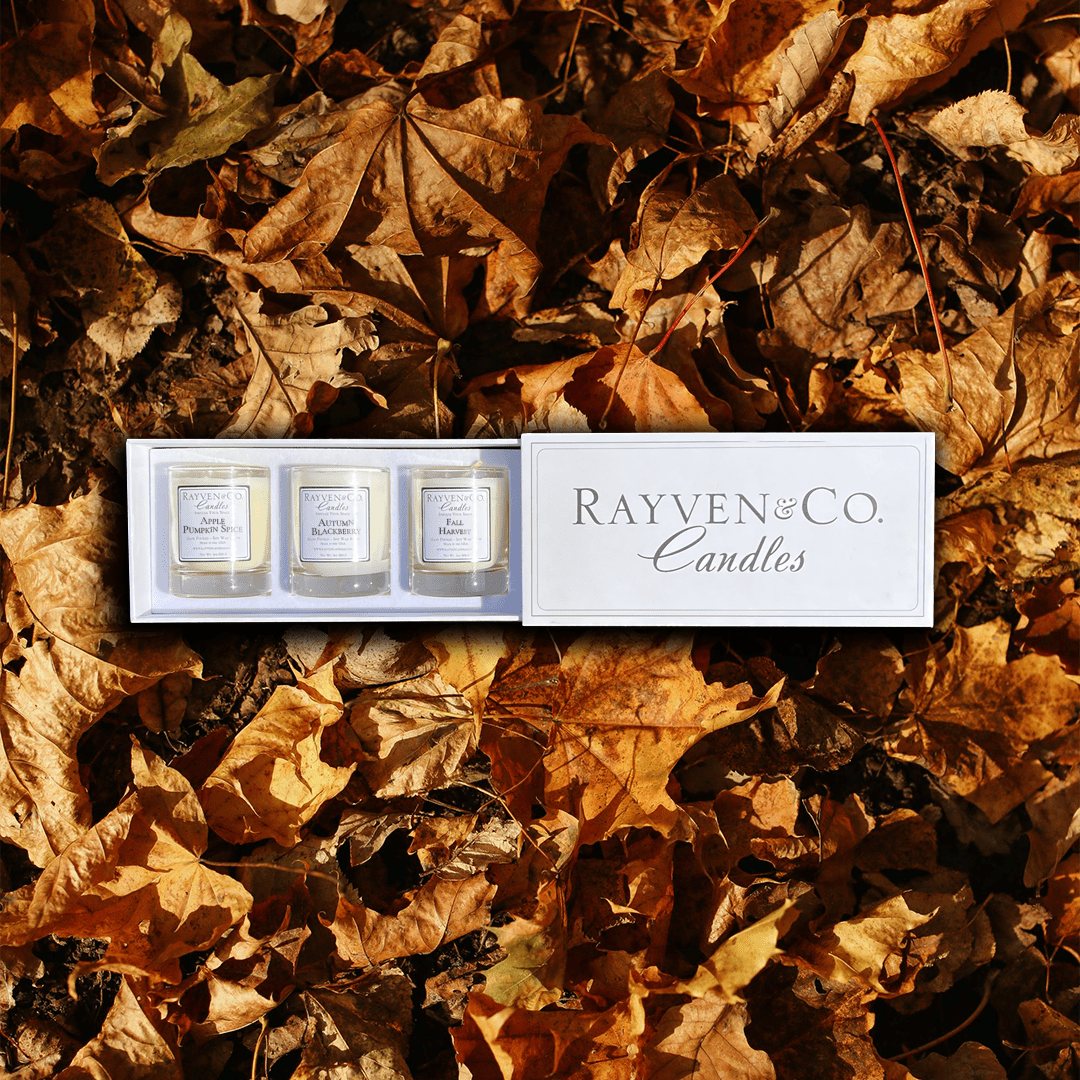 Rayven & Co. Fall Candles Gift Set | Small Luxury Fall Candle Gift Set ...