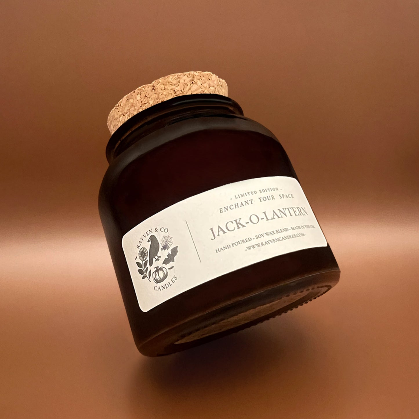 Apothecary Candle Jar Halloween Themed Limited Edition Scented Candle