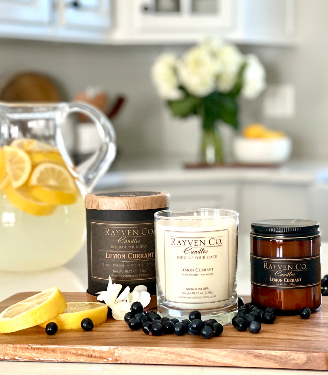 Luxurious, Long Lasting, Strong Smelling, Hand-Poured Candles – Rayven ...