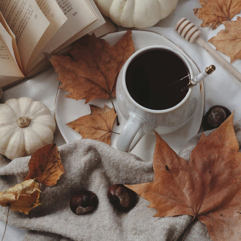 Cozy White Pumpkin Halloween Candle