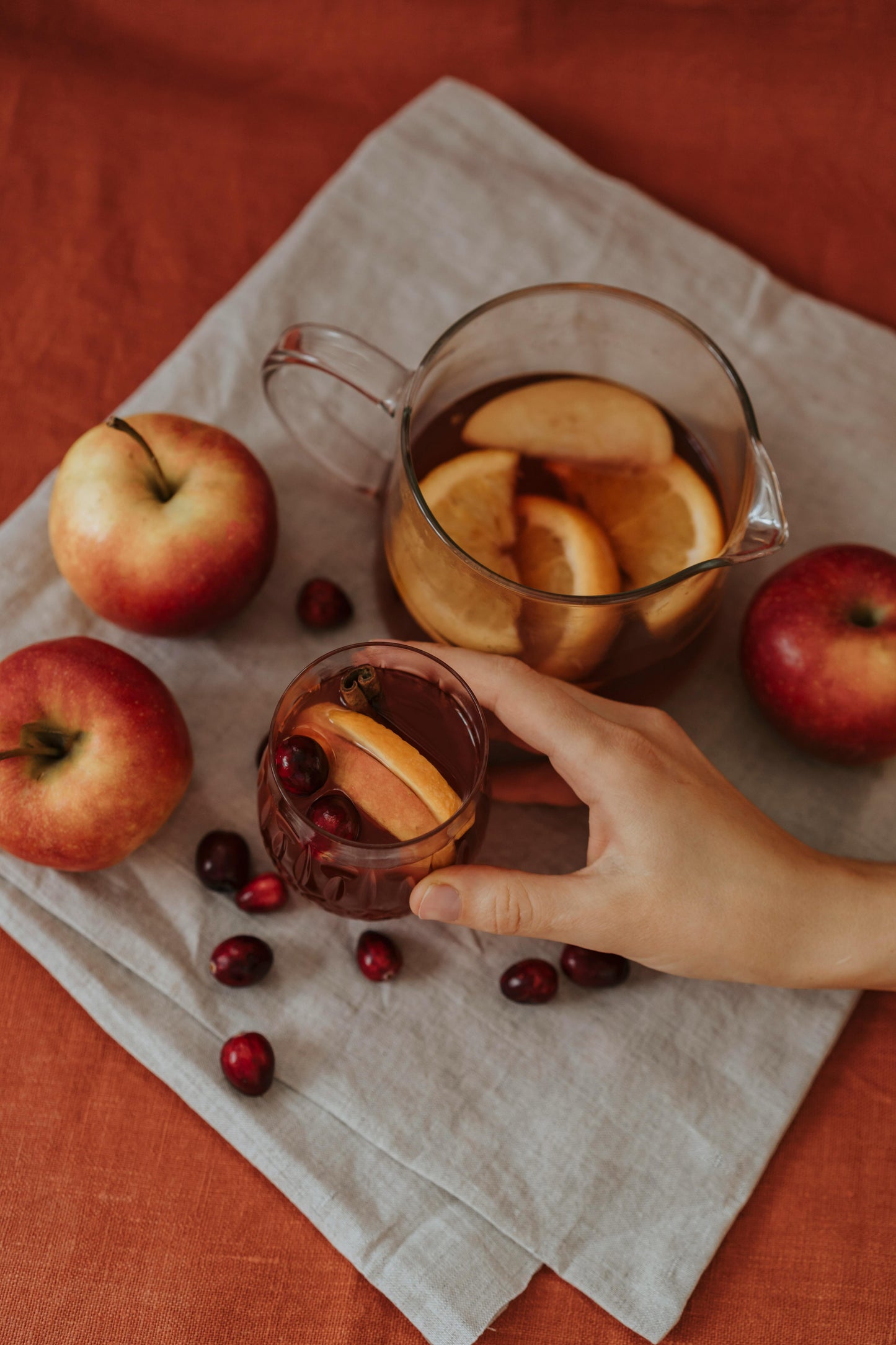 Apple Orchard Scented Candle for Room Home